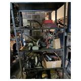 6 foot metal shelf, snap on breaker bar, etc