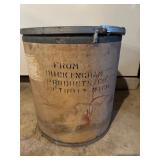Vintage container, decor, fan etc