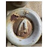 3 Vintage American Racing Wheel Cap Centers