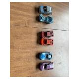 Vintage Tootsie Toy & Baja Run Metal cars