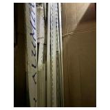 Soffit, J channel, white starter strip, etc