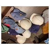 Hard Hats with winter liners etc