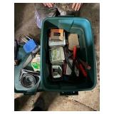 Brackets, spikes, roofing nails, scrapers etc