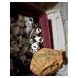 Plumbing supplies, plastic tubs