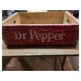 Vintage Dr. Pepper Wooden Crate/Box