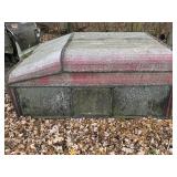 Truck Cap, door works, dry under