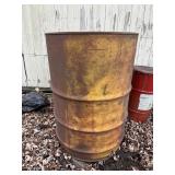 Large, Medium & small Metal barrels