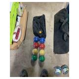 Bocce Ball , Horseshoe & Volleyball set