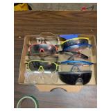 Box of safety Glasses