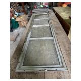 Vintage Sliding Rear Truck window 34ï¿½ x 13.5ï¿½