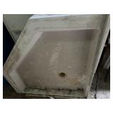 Shower base and surround