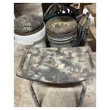 Camo Hunting stools, Buck Rattle, etc