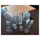 Vintage Apothecary Jars, whiskey decantur