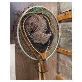 Vintage fishing nets