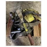 Ratchet straps, cable puller etc