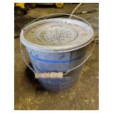 Vintage Gallon Galvanized Hawthorne Minnow Bucket