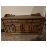 Vintage Console Stereo & Record Player