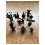 Mini brass figurines