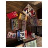 OSU pic frame, clock, mug, pin, Nascar tin etc