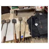 Outdoor Grilling racks, pie irons etc