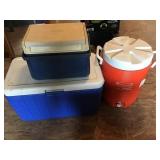 Colman cooler, drink cooler, small cooler, etc.