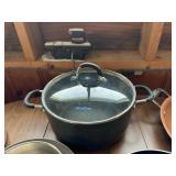 Red Copper skillet, wear-ever pot, skillets etc