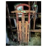 Vintage Snow Sled