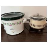 X-Large & Medium crockpot