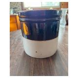 Vintage Small 2 tone crock