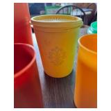 Vintage Tupperware Canisters, bowls, tumblers