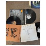 AC/DC & Journey LP Record Albums