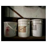 5 Gallon Buckets, Metal cans