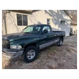 1998 Green Dodge Ram 1500 V6 Magnum 2WD