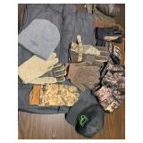 Workwear XL Vest, Thinsulate gloves, hats etc