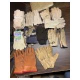 Brahama leather gloves, Carhartt.hoods  etc