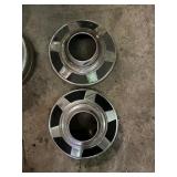 Vintage 12ï¿½  Black Chevy 12ï¿½ Hub Caps