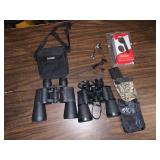 Emerson binoculars, Camo amo belt pouch etc