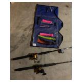 Penn Fathom Master rod 8.5ï¿½, squid tackle etc
