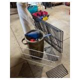 Turkey fryer pot, cheesecloth, Large grill etc