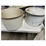 Vintage Enamel Pots