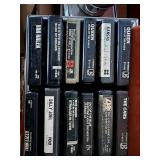 8 Tracks, assorted CDï¿½s & cassettes
