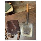 Military WWII Shovel & carrying case