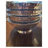 Vintage Hammered Bowls,, Glasses, mugs etc