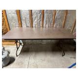 Folding table 6ï¿½ x 3ï¿½