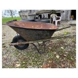 Metal Wheelbarrow