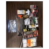 Gun cleaning supplies etc