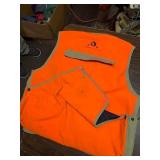 Buckmaster Orange Vests,Jacket,vest with game bag