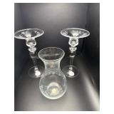 Princess house, Crystal candlesticks, bulb starter