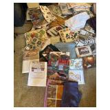 Fabric tablecloth and placemats