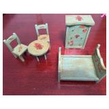 Vintage doll Canva furniture